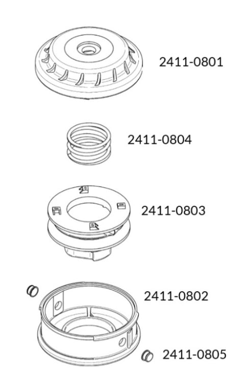TESTINA MODELLO - "MACH 1" BATTI E VAI
